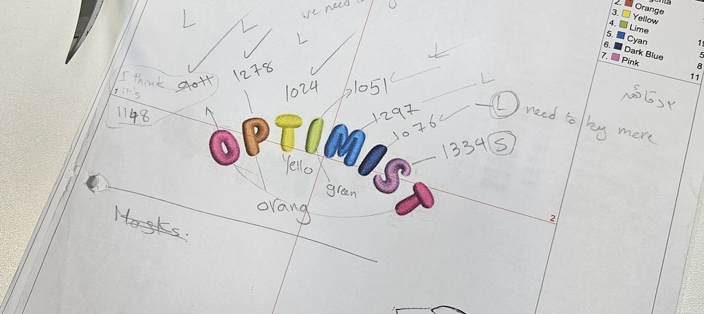 Embroidered summer T-shirts : 100% sustainable : OPTIMIST